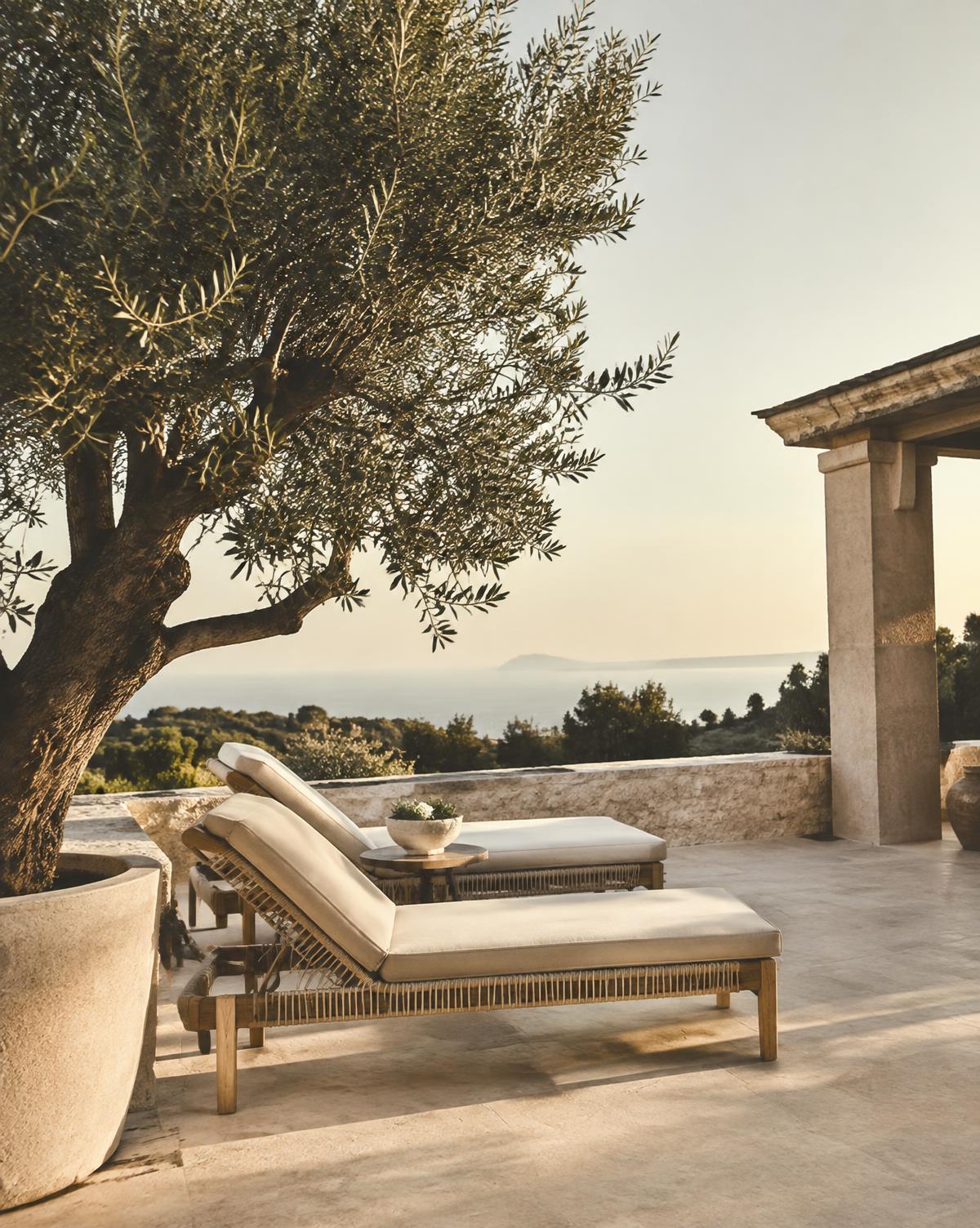 Ambiente in stile Outdoor